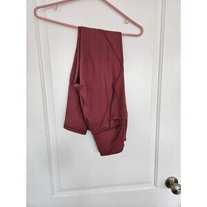 Savvi Leggings Terracotta Women's Buttery Soft ‎ - Size M , Full Length, Pockets